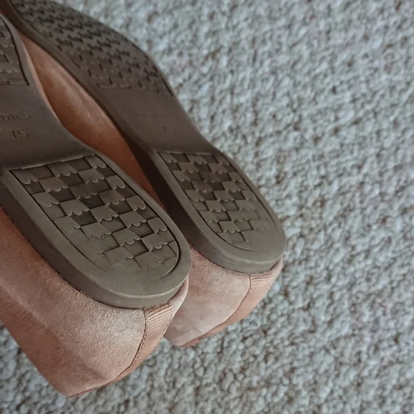 Birdies The Goldfinch ballet flats in a light blush suede size 7.5 - Picture 13 of 14